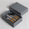 Image of Set de cubiertos toscana wood x 24 piezas