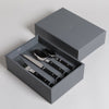 Image of Set de cubiertos toscana black x 24 piezas