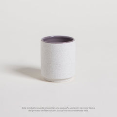 Mug sin asa linea rinella taupe 100 ml