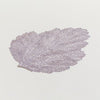 Image of individual pvc hoja gris rosado