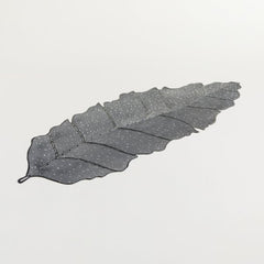 Camino pvc hoja negro 95x33