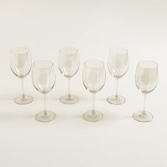 set x 6 copas color champagne 450 ml