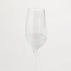 Image of Set x 6 copas champagne linea Mersin fondo esmerilado