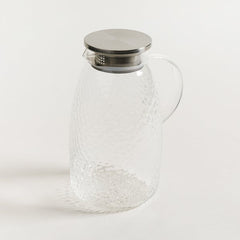 Jarra de vidrio bombe martille tapa de acero - 2200 ml