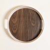 Image of Bandeja redonda fibra de bamboo prunus