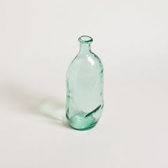 Jarrón de vidrio reciclado amorto