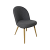 Image of Silla Zoe tapizada en chenille