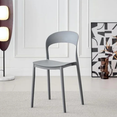 Silla Oslo de plástico apilable