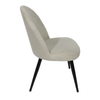 Image of Silla Zoe tapizada en chenille