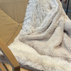Image of Pie de cama ultra soft con corderito