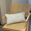 Image of Almohadón tusor estampado escoces