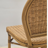 Image of Silla French bistro esterillado de simil ratan plástico - natural