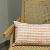 Image of Almohadón tusor estampado escoces