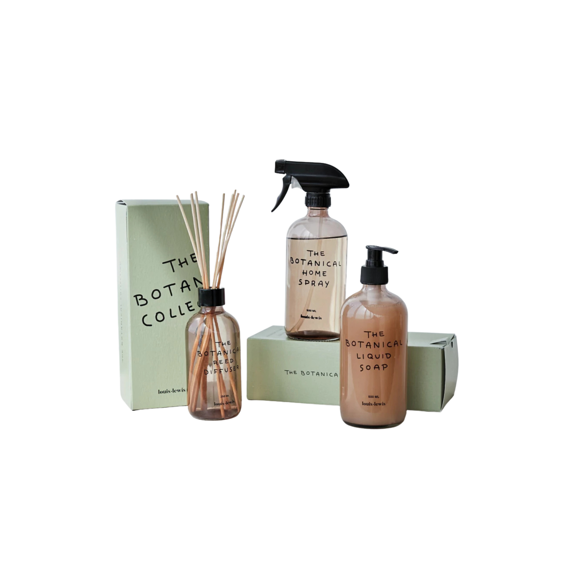 THE BOTANICAL COLLECTION DIFUSOR/HOME SPRAY/JABON LIQUIDO