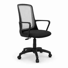 Silla de oficina Fresa neumática. Estructura Negra