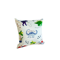 Almohadón velvet estampa dino -  50 x 50 cm