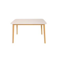 Mesa Norway con tapa blanca y patas tulip