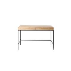 Escritorio con Dos Cajones de Madera. Modelos Varios