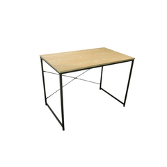 Escritorio Easy con Tapa de Madera Natural