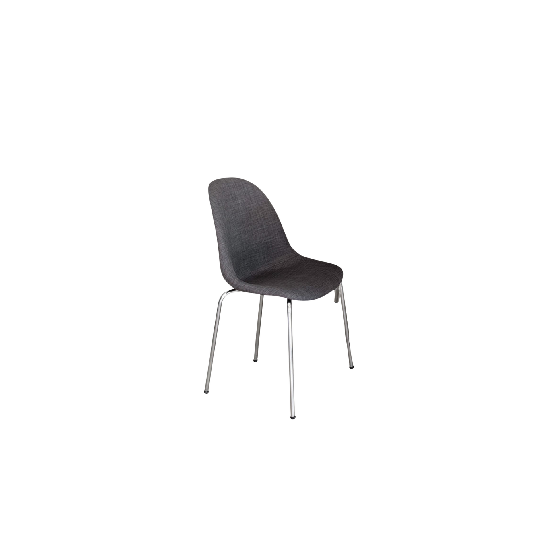 Silla Nina Patas Cromadas Tapizada