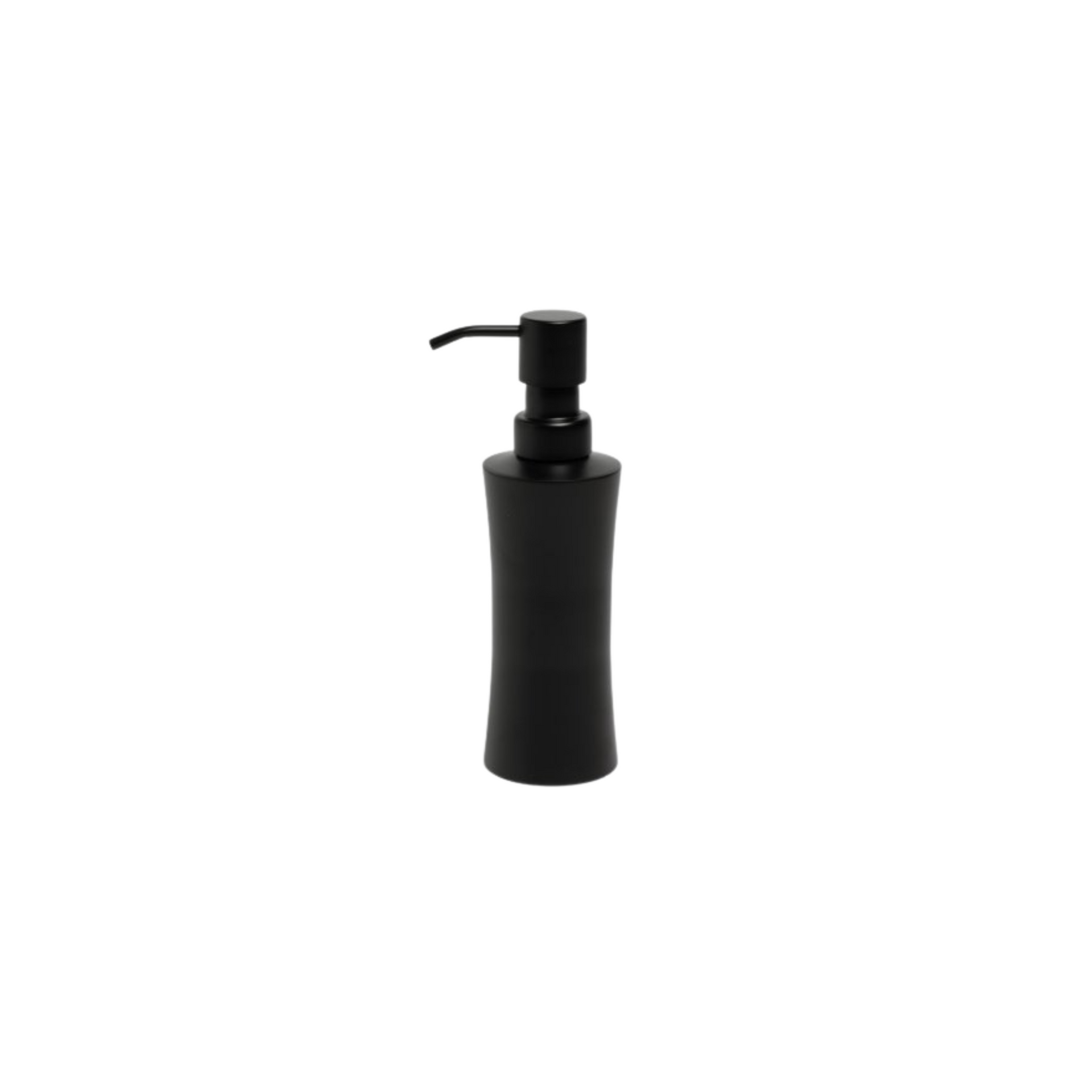 DISPENSER NEGRO MATE CILINDRO PETIT BAJO 19 CM