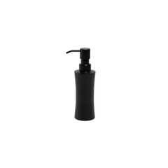 DISPENSER NEGRO MATE CILINDRO PETIT BAJO 19 CM