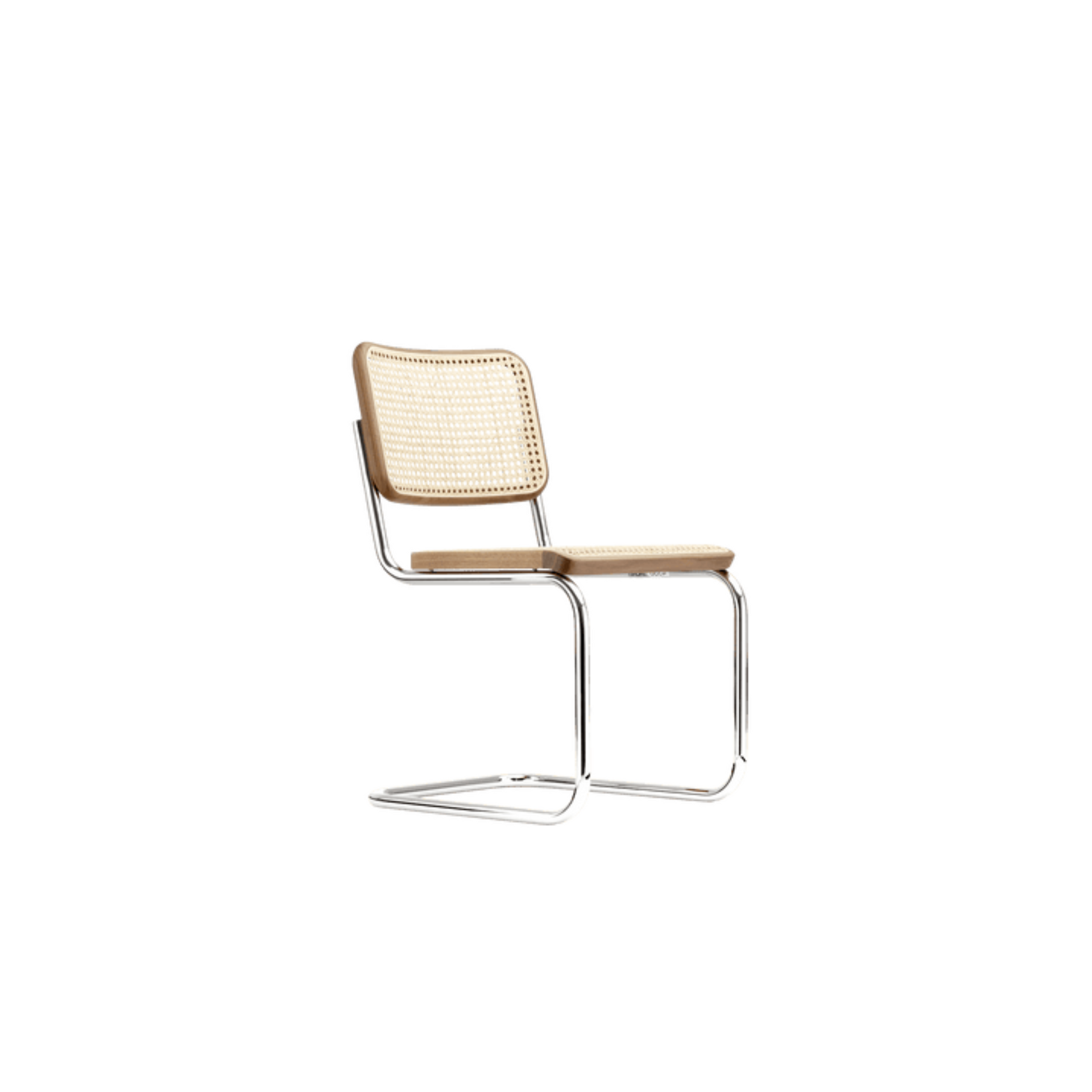 Silla Francesca asiento y respaldo de madera con un esterillado de ratán.