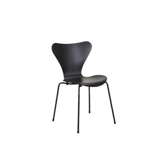 Silla butterfly de madera natural o negra con patas de metal
