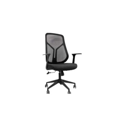 Sillón de oficina Davis neumática - negra