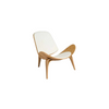 Image of Sillon Hansen tapizado de ecocuero y madera.