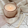 Image of Vela crystal big bouquet - Pétalos de rosas