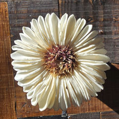 Flor de tela para difusores con varilla de bamboo - 6 cm