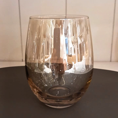 set x 6 vasos color champagne 500 ml