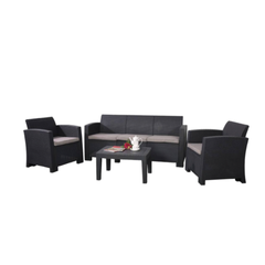 Set de exterior XL linea corfu - Gris claro