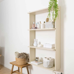 Estanteria Queens melamina laqueada en color blanco