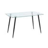 Image of Mesa pop de vidrio rectangular