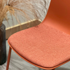 Image of Silla de comedor Línea Odense de plástico con almohadón