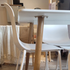 Image of Mesa Copenhague + 4 Sillas Aarhus - Blanca