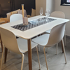 Image of Mesa Copenhague + 4 Sillas Aarhus - Blanca