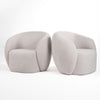 Image of Sillón tapizado en pana Linea Luna.