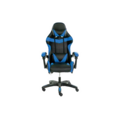 Silla de oficina Gamer con apoya cabezas y almohadón lumbar.