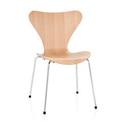 Silla butterfly de madera natural o negra con patas de metal