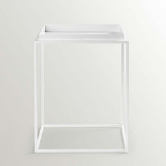 Mesa auxiliar Vito - Blanco