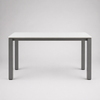 Image of Mesa Brezo Patas Metalicas Tapa Natural. Medidas Varias