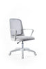 Image of Silla de oficina Fresa neumática.  Estructura Blanca