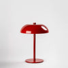 Image of Lámpara de mesa Led inalámbrica pantalla semicircular de hierro monocromo