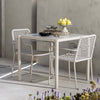 Image of Silla linea Menorca con estructura metálica tubular y tejido entramado