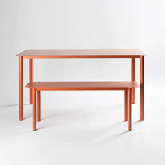 Banco de metal rectangular urban