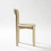 Image of Silla linea Rey de madera maciza de caucho