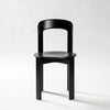 Image of Silla linea Rey de madera maciza de caucho